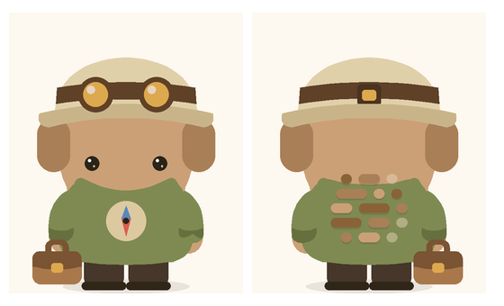 explorer front and back